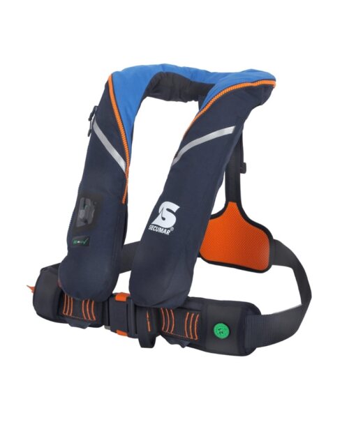 Secumar | Rettungsweste Survival 220 - dunkelblau / hellblau / orange