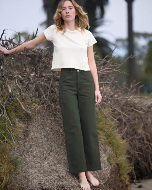 Mollusk | Hose Painter Pants (grün)