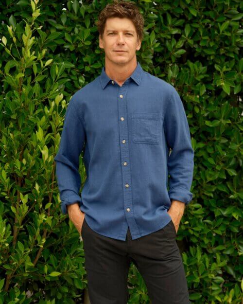 Mollusk | One Pocket Shirt (indigo)