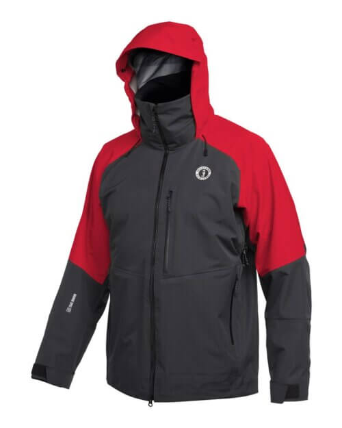 Mustang Survival | Men’s Taku Waterproof Jacket (schwarz/rot) (2026)